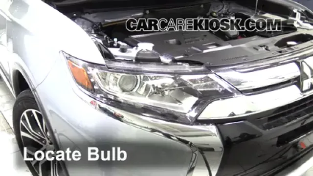 2016 Mitsubishi Outlander SE 2.4L 4 Cyl. Éclairage Feu de jour (remplacer l'ampoule)